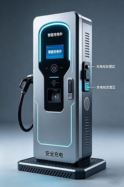 智能充电桩概念图